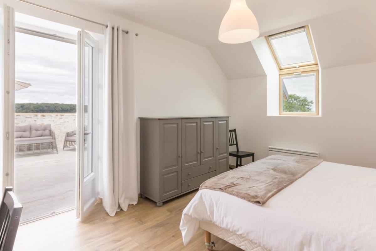 La Ferme De Presles Villa Menainville Eksteriør bilde